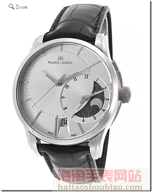 TheWatchery MAURICE LACROIX 艾美 Pontos 奔涛系列 Decentrique GMT PT6118-SS001-131 男士自动机械腕表$1709.99