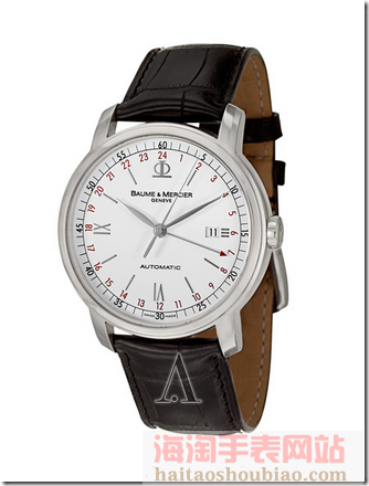 ashford 优惠码 Baume & Mercier 名士 Classima 克莱斯麦 MOA08462 男款机械腕表$1098